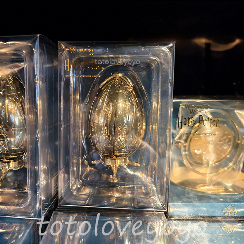 Spot Japanese Usj Harry Potter Jewelry Storage Box Display Stand Makeup Mirror Tray Golden Egg Time Converter
