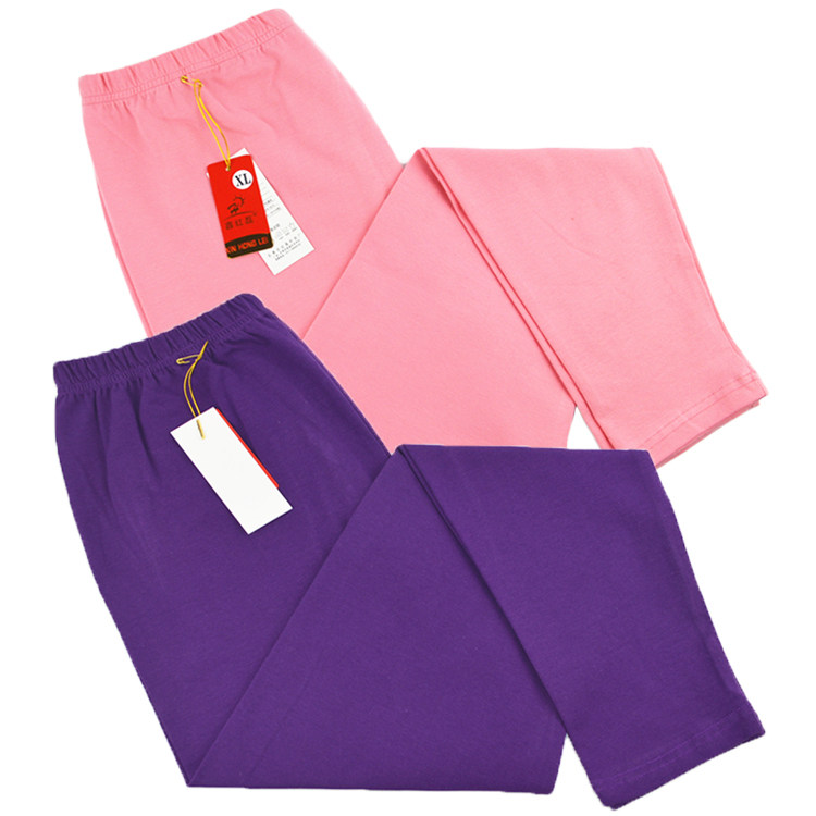 Women's pure cotton high-waist long johns one-piece tight-fitting warm line trousers body elastic cotton underpants thin section slim cotton wool trousers