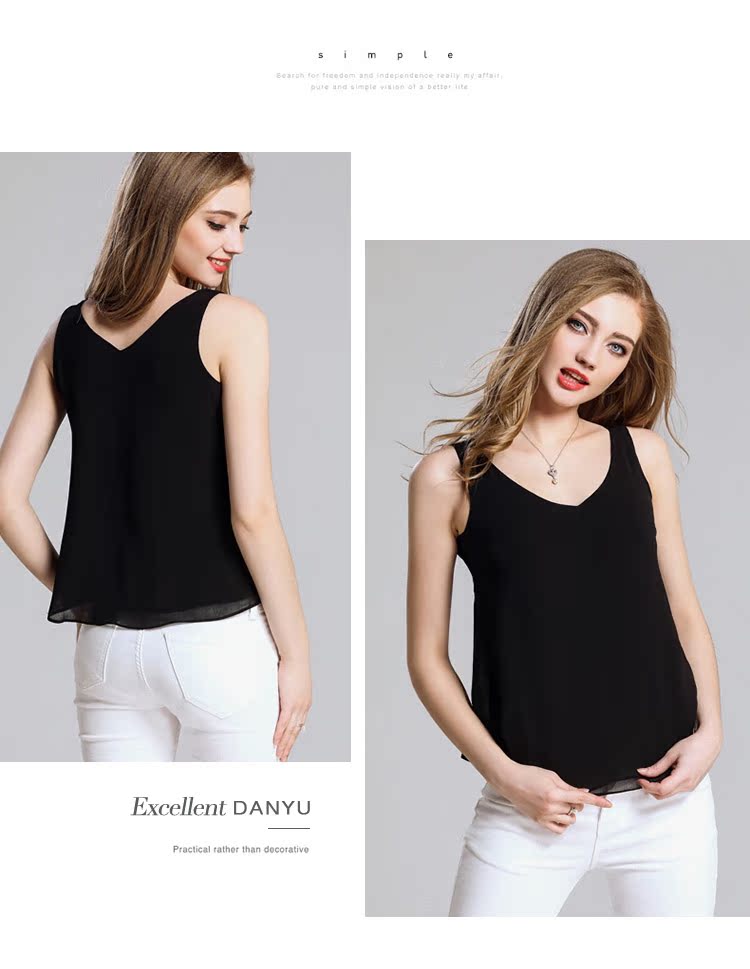 Dan ngôn ngữ 2018 đầu xuân mới vest lỏng v-cổ sling đáy áo váy đầm đẹp