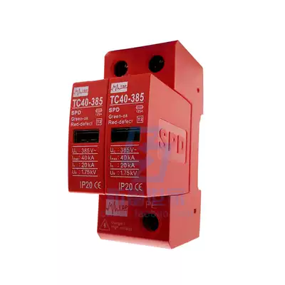 Zhongpeng TOP power lightning protector TC40-385 2(1 N) surge protector lightning arrester SPD bargaining