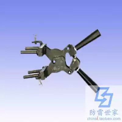Lightning protection grounding special heat release welding mold fixture graphite mold welding clamp hot melt welding clamp mold clamp