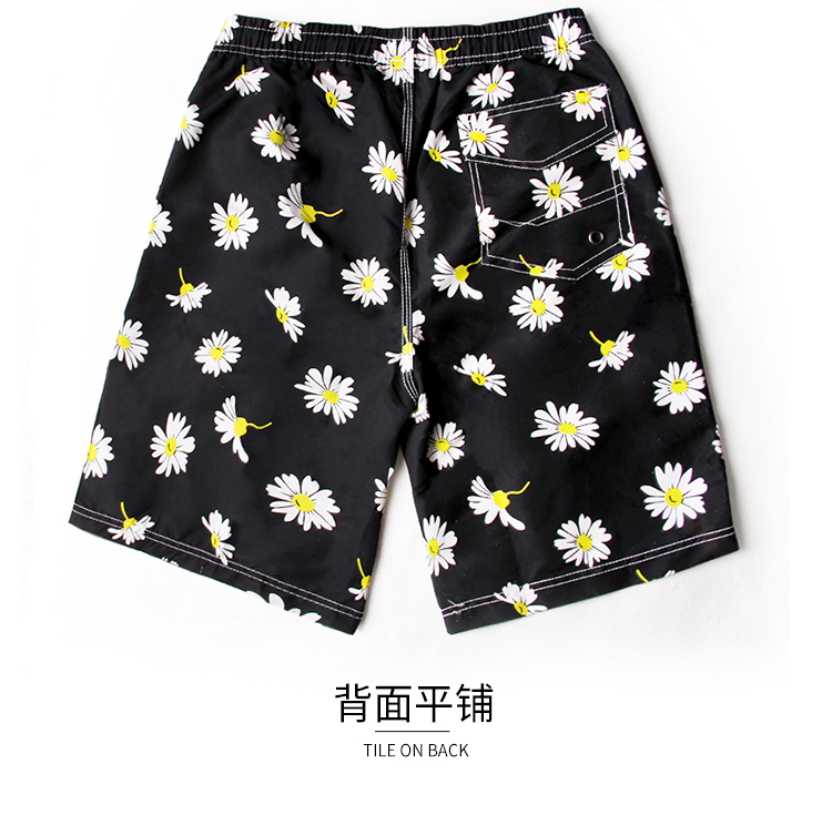 Youyou quần mới đi biển cho nam nhanh khô quần áo đi biển lướt sóng quần short du lịch suối nước nóng cộng với quần năm size - Quần bãi biển 	mua quần đi biển nam	