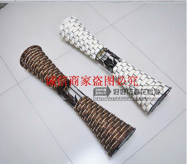 Châu Âu hiện đại phòng khách hoa khô sàn gỗ bình hoa lớn bình hoa sắp xếp sàn bình - Vase / Bồn hoa & Kệ chậu vuông trồng cây