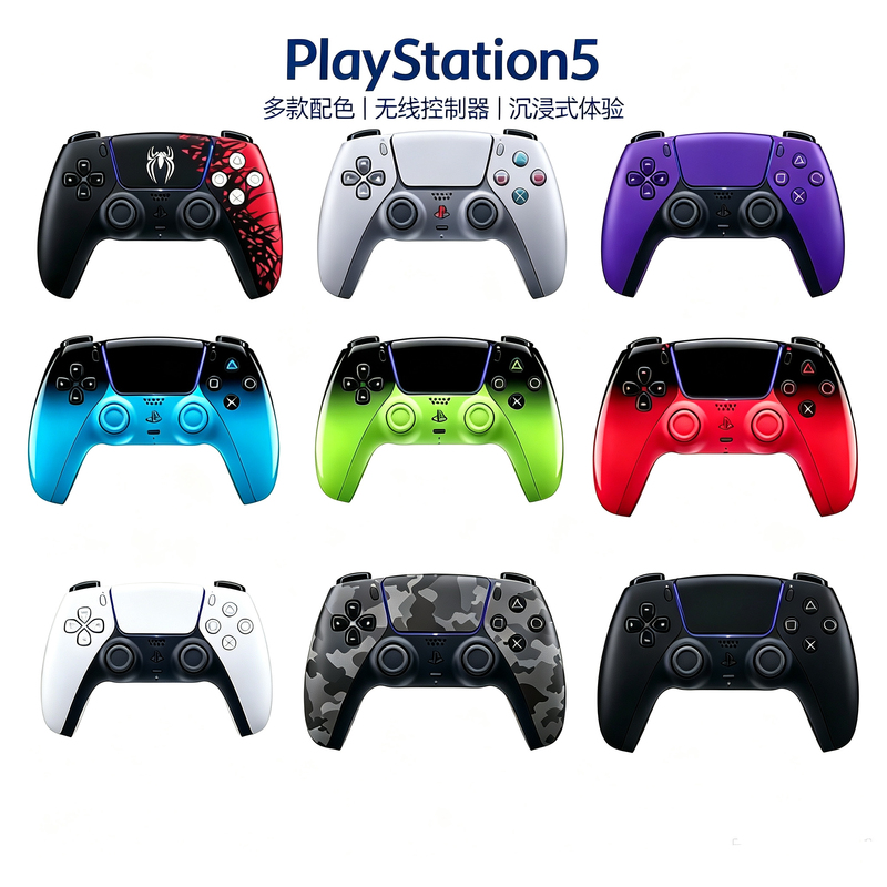 Brand New Sony Ps5 Dualsense Wireless Controller Spider-Man Game Controller Original 30Th Anniversary Limited Edition
