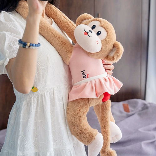 Плюшевая милая игрушка для влюбленных, ткань, тряпичная кукла, подушка, обезьяна, подарок на день рождения