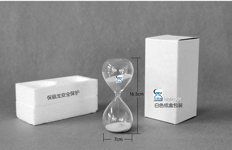 15 phút đồng hồ cát hẹn giờ thủy tinh quà tặng trang trí nhà kính thủ công vài món quà đồ dcor bàn học