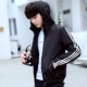 Áo khoác thể thao nam mùa xuân phiên bản mới của Hàn Quốc theo xu hướng tự tu dưỡng đẹp trai mùa xuân và mùa thu bọ cạp mỏng đồng phục áo khoác bóng chày nam