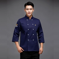 Синий лонгслив