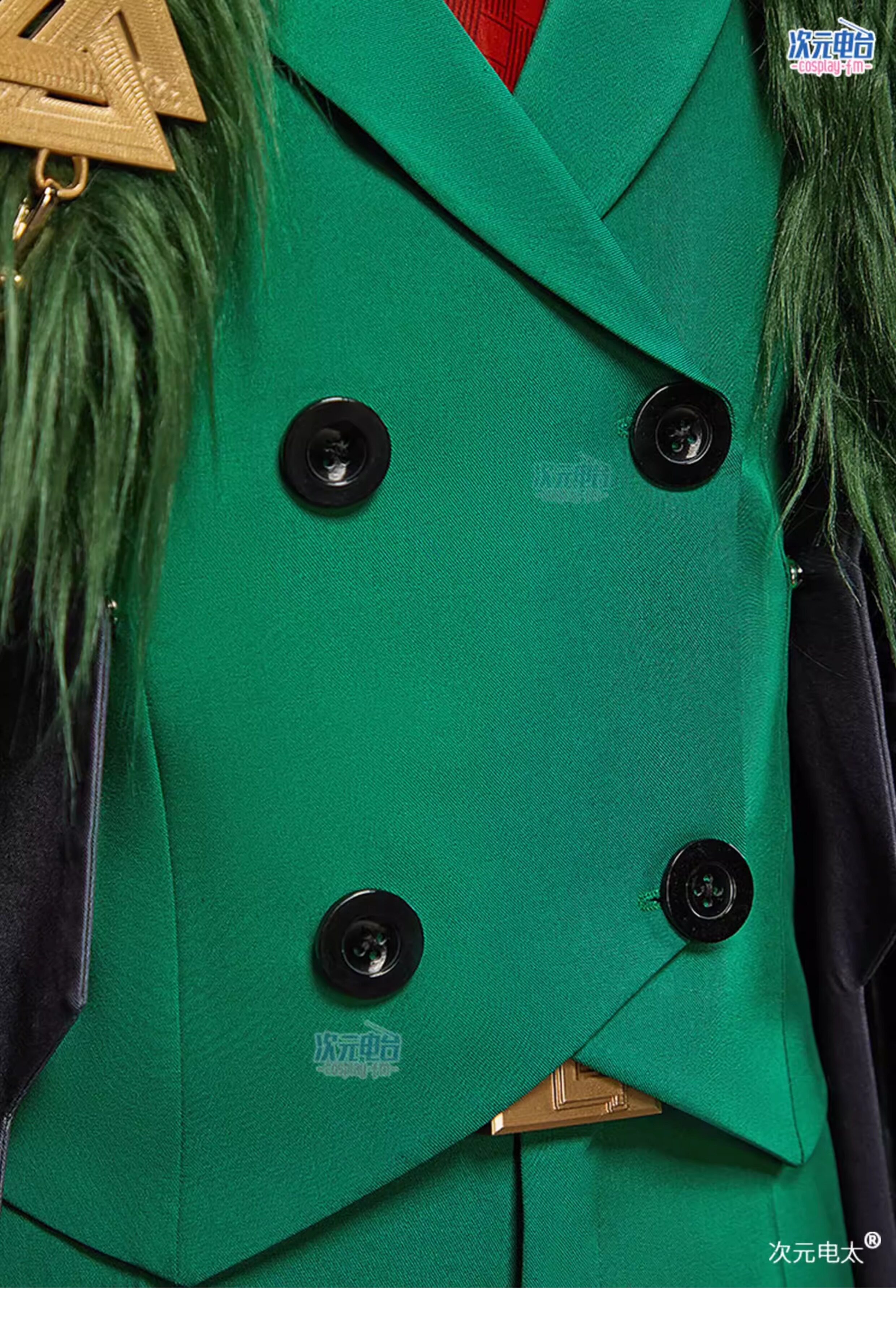 Marvel Rivals Loki Laufeyson Green Cosplay Costume
