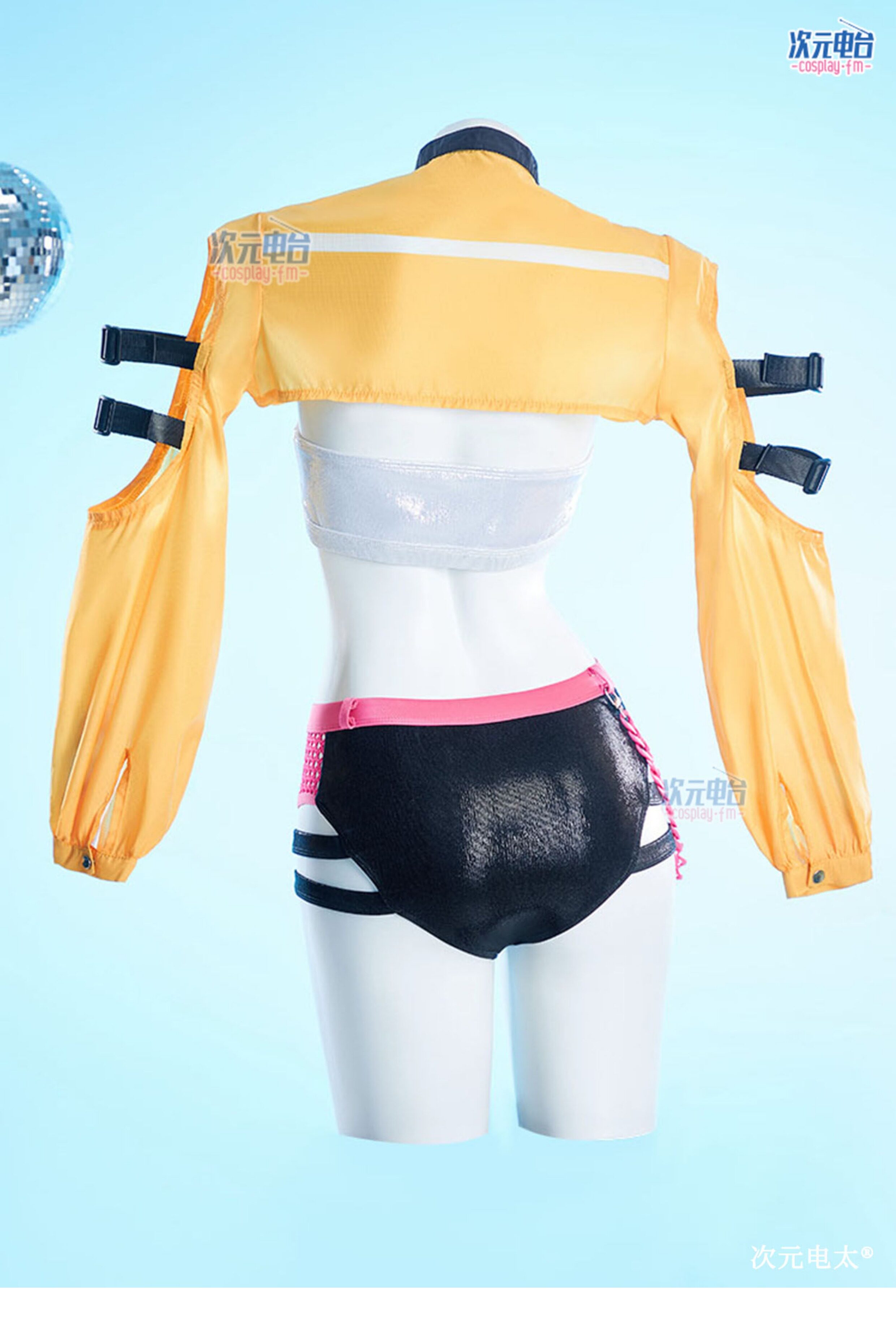 Demon Hunters Mira Black Cosplay Costume