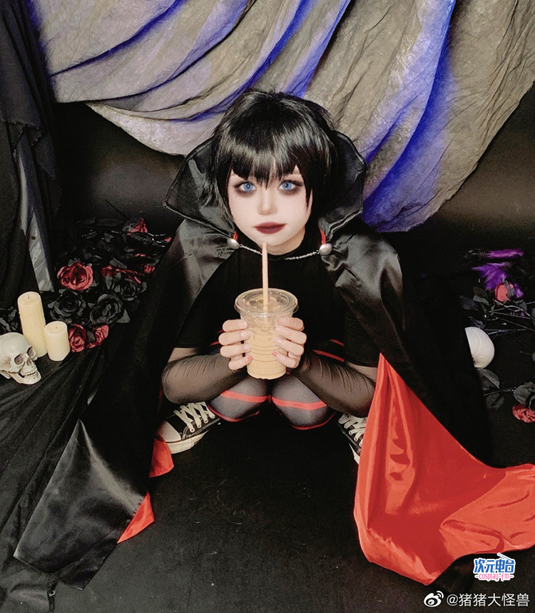 Hotel Transylvania Mavis Dracula Black Cosplay Costume
