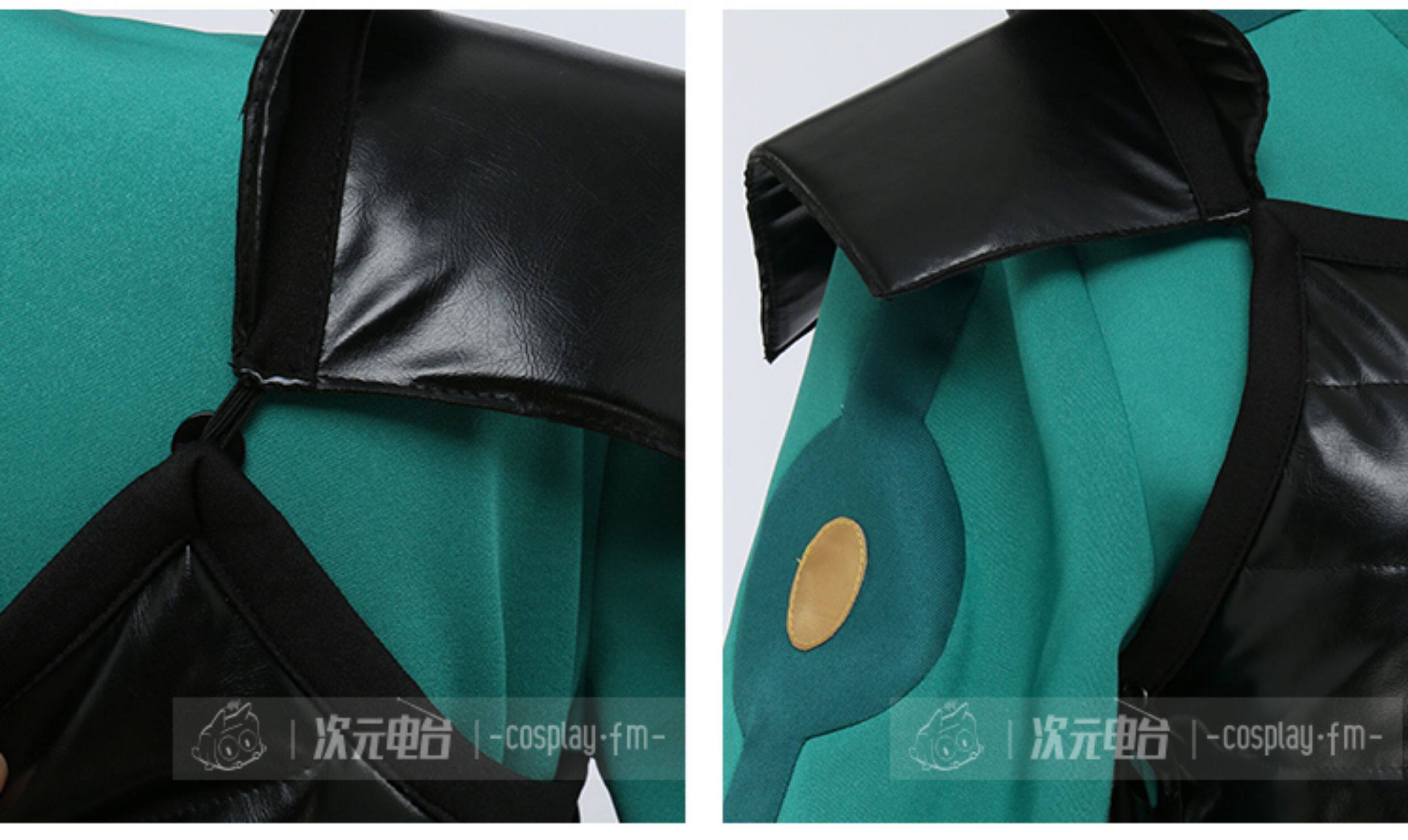 Avatar The Last Airbender Suki Green Kyoshi Warrior Cosplay Costume