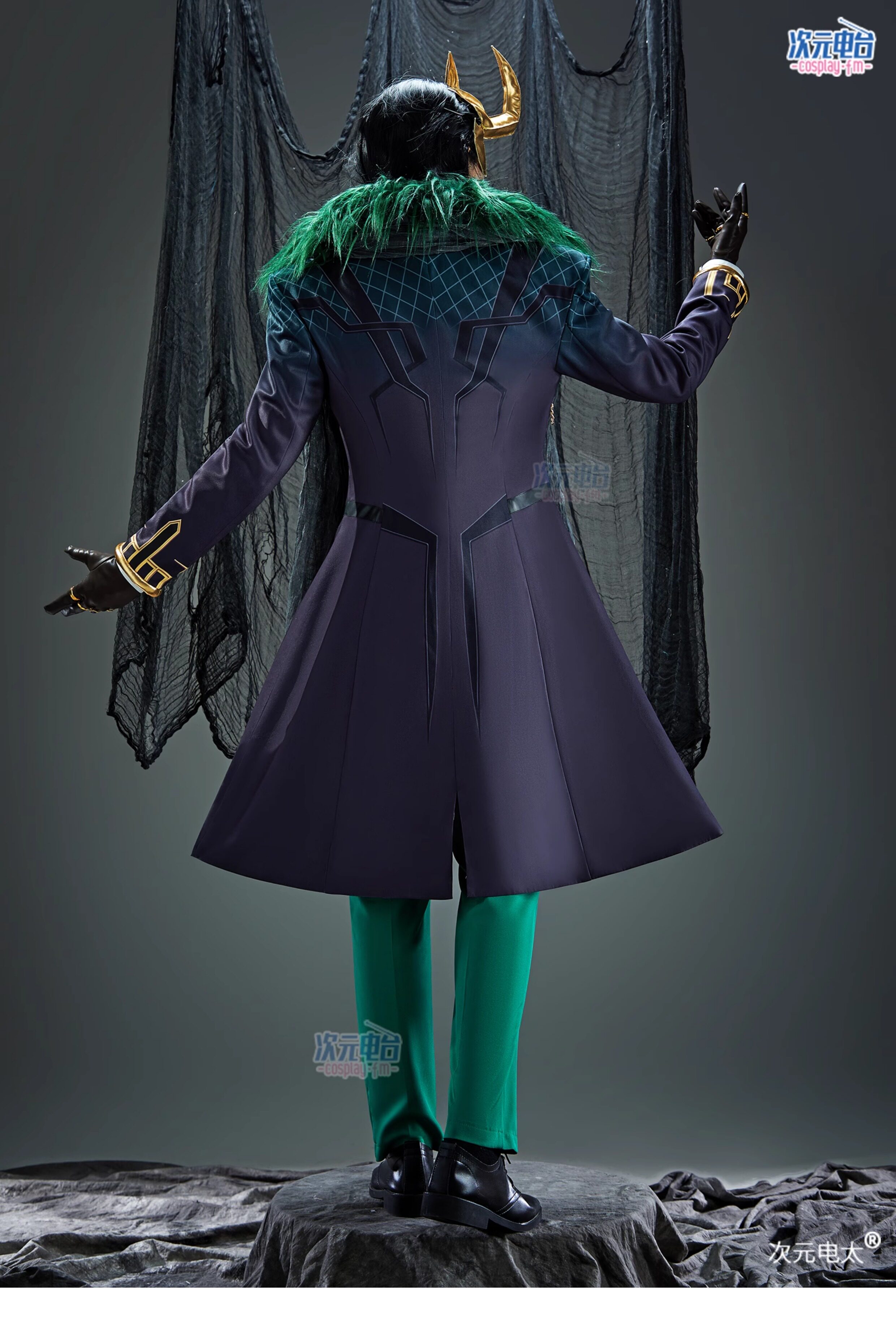 Marvel Rivals Loki Laufeyson Green Cosplay Costume