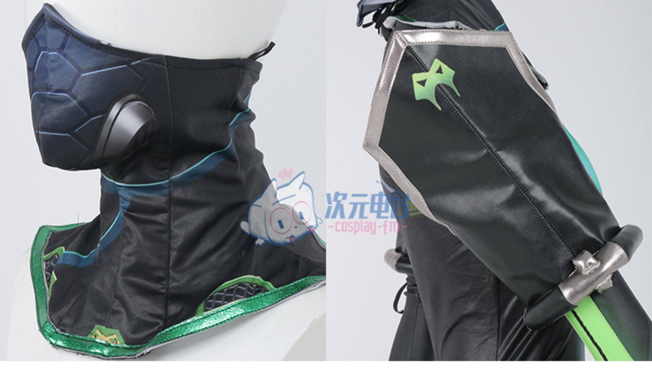 VALORANT Viper Green Battle Suit Cosplay Costume