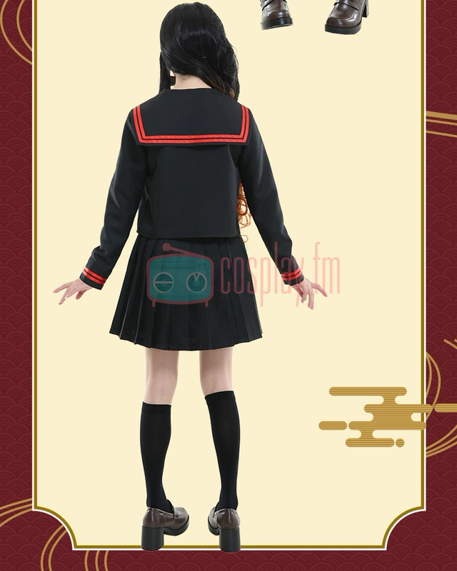cosplay gyutaro Giảm giá đồng phục Sát quỷ của Học viện Sát quỷ JK Đồng phục Kamado Nezuko/Mako cosplay sanemi shinazugawa