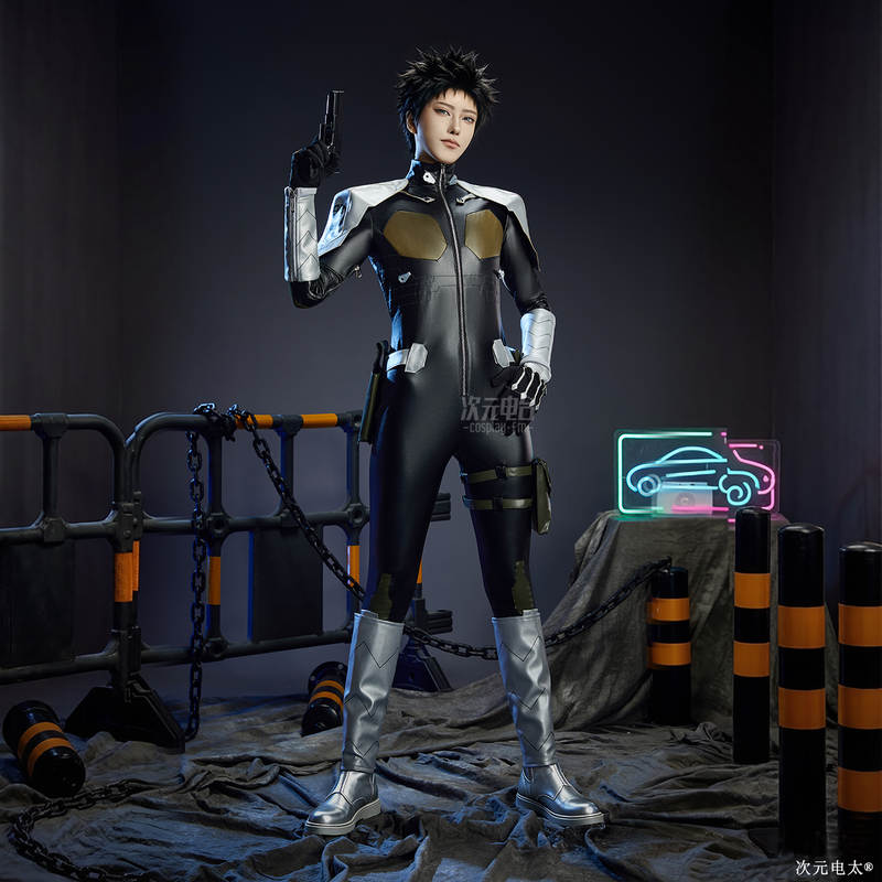 Dimensional Radio Monster No. 8 Eight Defense Team Battle Suit Men's Cosplay Game Anime Costume Leather Jacket Set Dimensional Radio Monster No. 8 Eight Defense Team Battle Suit Men's Cosplay Game Anime Costume Leather Jacket Set