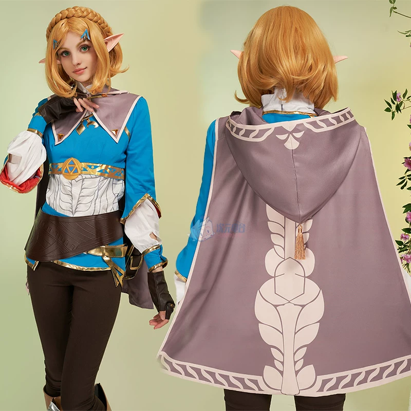 Dimensional Radio The Legend of Zelda Kingdom of Tears Link Zelda Princess cosplay game anime costume