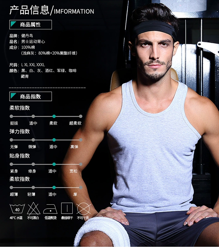 Áo vest nam 3 mảnh cotton nam mỏng tự trồng vest mùa hè Phiên bản Hàn Quốc của áo vest nam thủy triều áo khoác nam giả vest