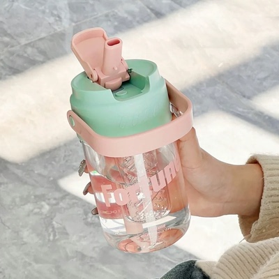 2025博主同款ins风铃兰花塑料杯水杯