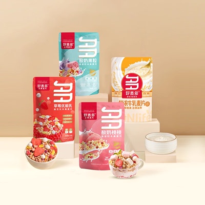 水果酸奶奇亚籽好麦多