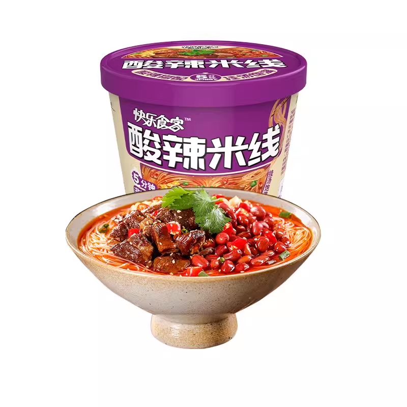 稻花香过桥米线酸辣米线68g*4杯