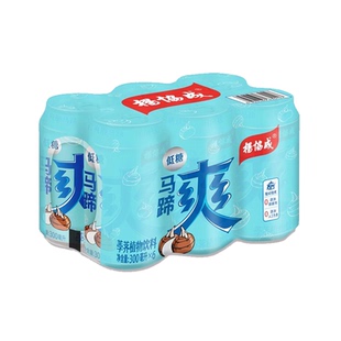 yeo's杨协成低糖马蹄爽荸荠饮料300ml*6罐