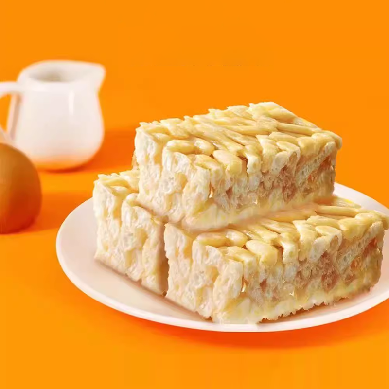 徐福记蛋黄味沙琪玛418g零食很忙同款食品早餐办公室休闲零食糕点