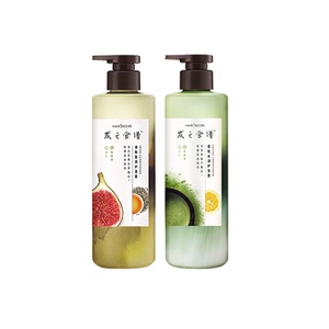 双11狂欢发之食谱无花果茶柚生姜苹果修护强韧防断护发素套装