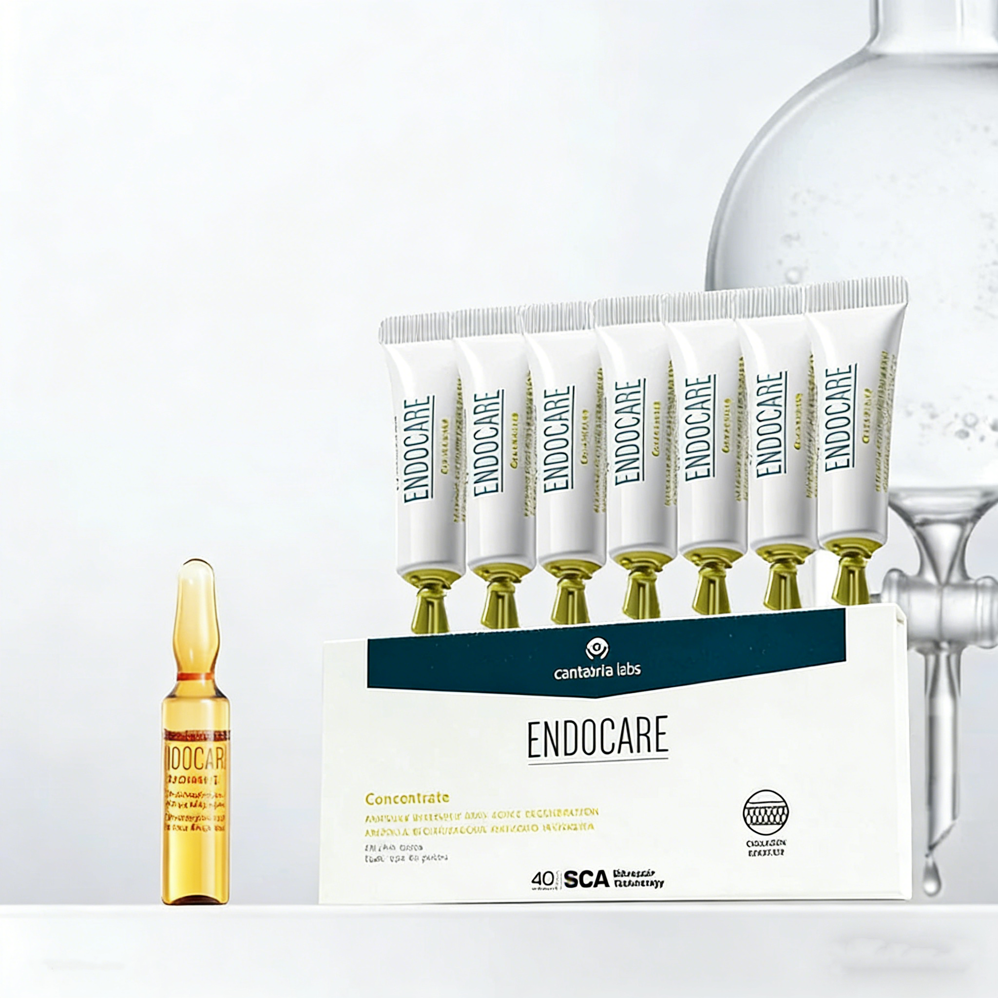 ENDOCARE/安多可5号焕活修护精华1ml*7支一盒SCA褪红敏感肌可用x