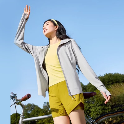 361冰感防晒外套2026年夏季女子透气排汗防晒衫户外运动遮阳上衣