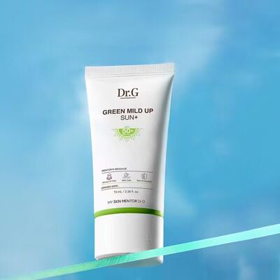 【新品】Dr.G蒂迩肌/drg纯物理高倍防晒霜隔离春夏敏感肌防晒乳女