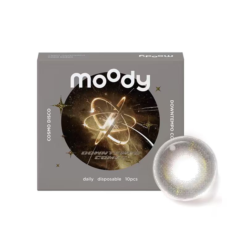 moody美瞳日抛囤货装HUSH彩色隐形眼镜20片 moody美瞳日抛囤货装HUSH彩色隐形眼镜20片