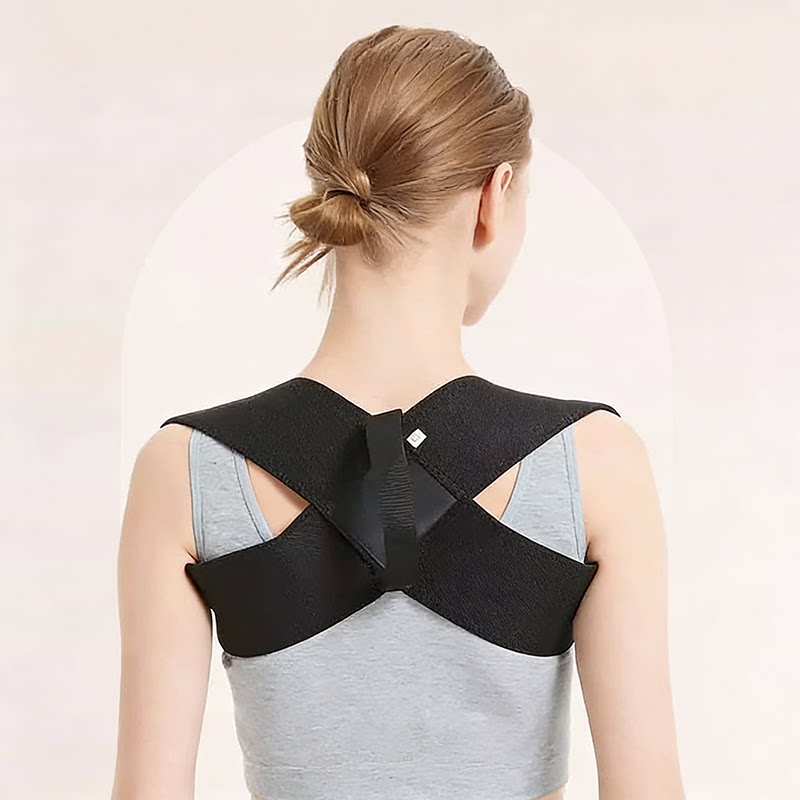 抖音矫姿带明星同款护肩带成人儿童驼背矫正器体态矫正美背神器SS