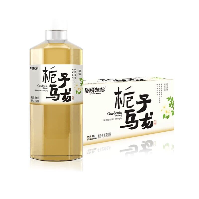 【别样泡泡】0脂0卡生茶+栀子乌龙500ml*6瓶