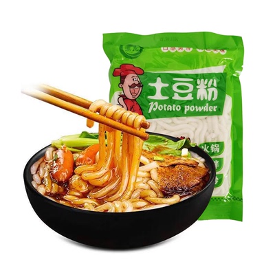 砂锅土豆粉火锅食材麻辣烫