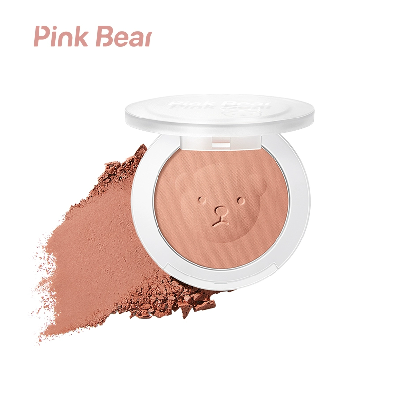 pinkbear皮可熊y2k糯糯腮红膏女单色平价眼影修容哑光持妆服帖TK