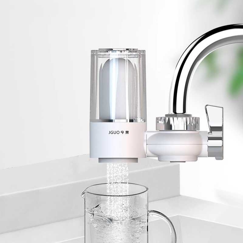 JGUO厨房自来水净水器 家庭通用水龙头过滤器浴室净化机可洗滤芯