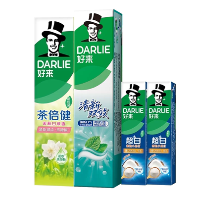 好来含氟清新口气牙膏