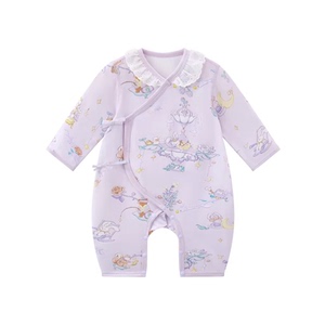 babycare纯棉长袖爬服