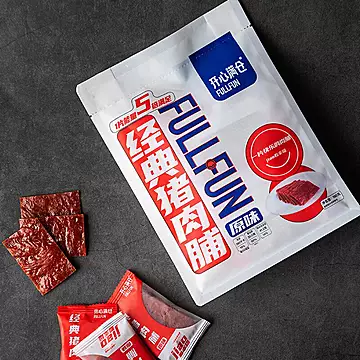 【拍1发2】开心满仓经典猪肉脯干160g*2