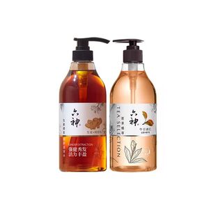 上海家化六神茗茶植萃沐浴露475ml*2