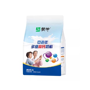 蒙牛金装中老年多维高钙奶粉400g