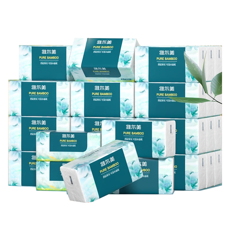 维尔美抽纸纸巾实惠装