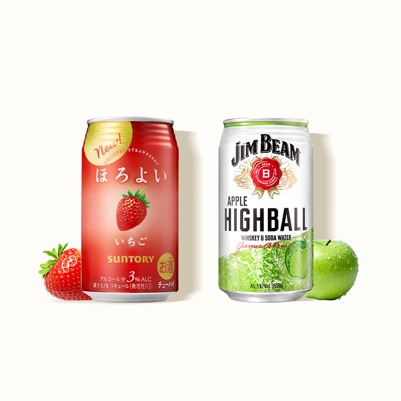 三得利预调酒缤纷2罐