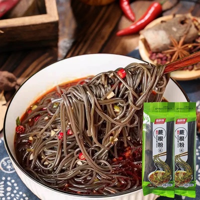 蕨根酸辣粉蕨根粉葛根带调料