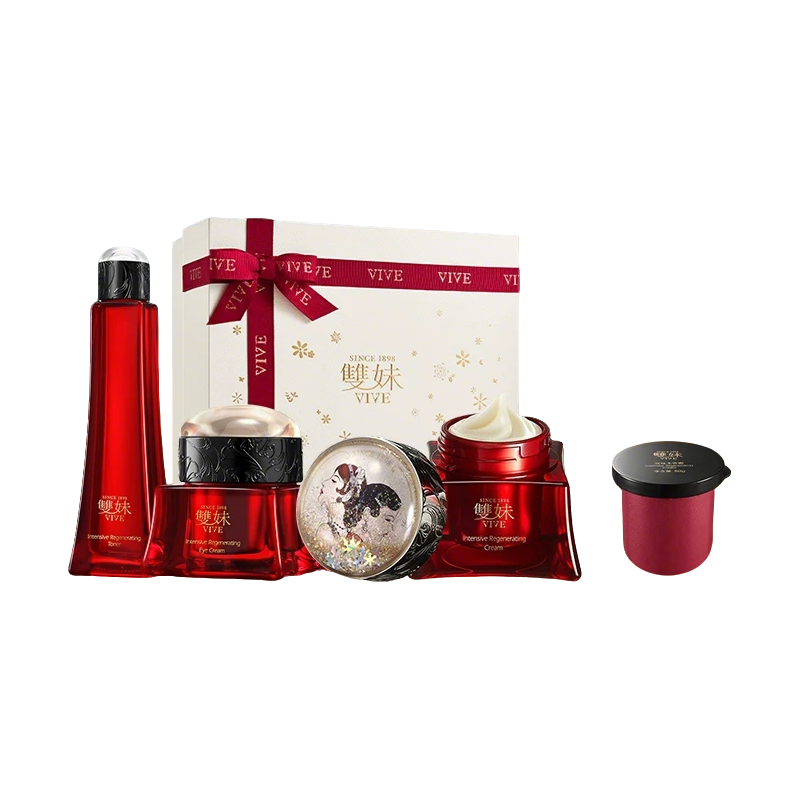【圣诞礼物】双妹玉容眼霜玉容霜眼部护肤礼盒紧致抗皱