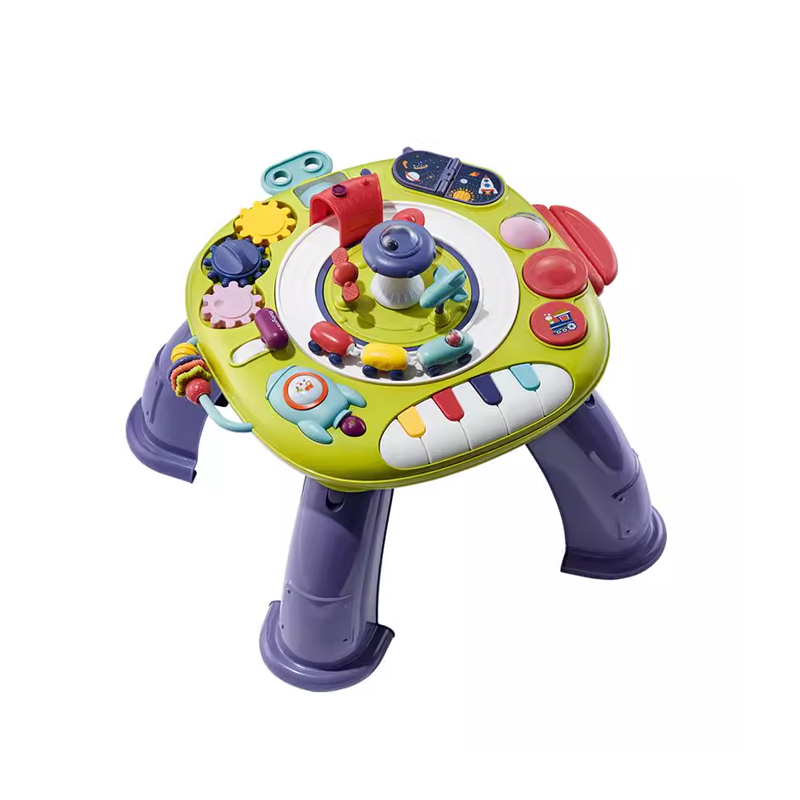 babycare多功能游戏桌婴幼儿音乐发声玩具宝宝圣诞节新年儿童益智