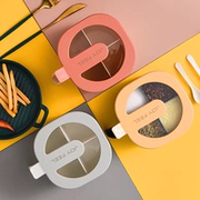 北欧厨房调料盒调味罐塑料组合套装