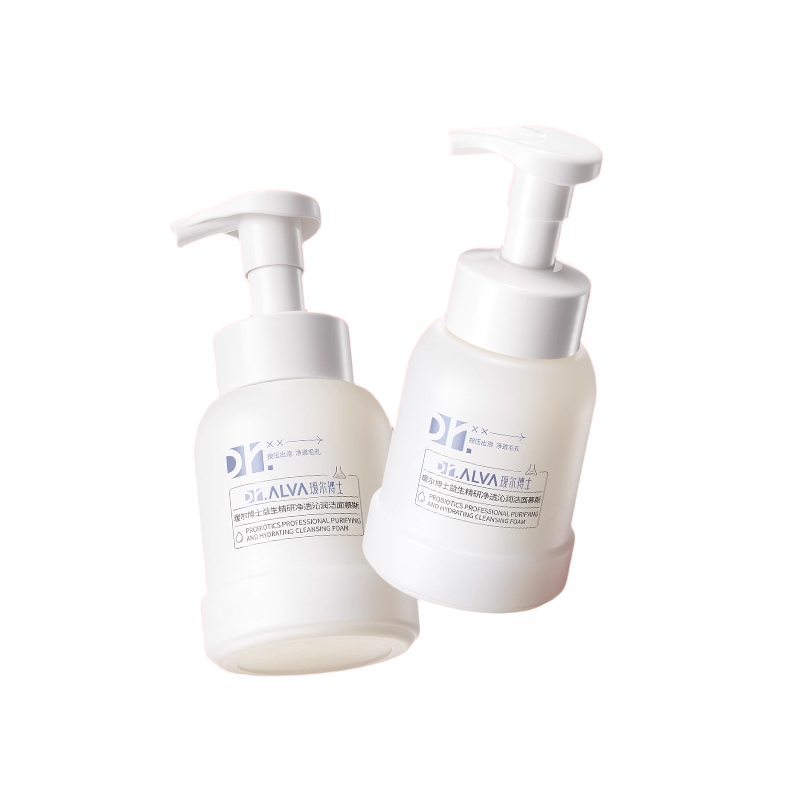 详情领补贴丨瑷尔博士胖fufu洗面奶泡沫洁面慕斯清洁控油卸妆