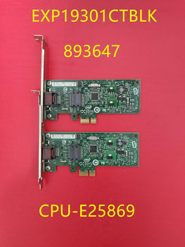 Intel 893647 Exp19301Ctblk Cpu-E25869(B) Network Card Works Well